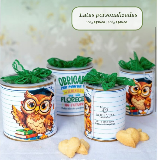 Latas personalizadas